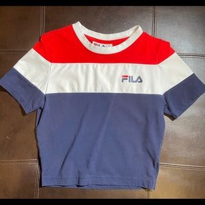 Cropped Fila T-Shirt